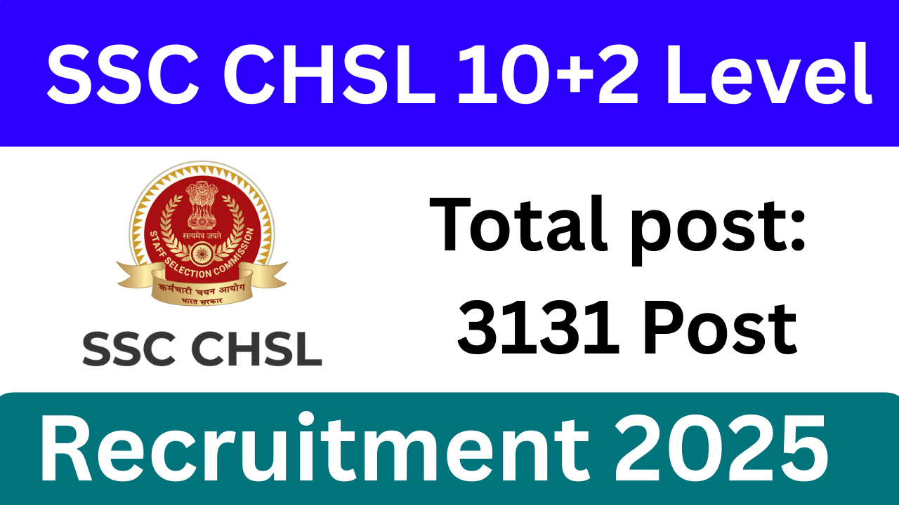 SSC CHSL Recruitment 2025