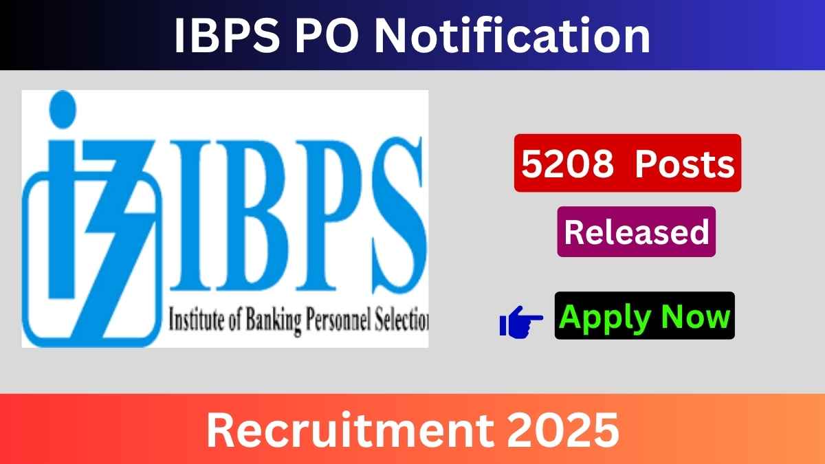 IBPS PO Notification 2025